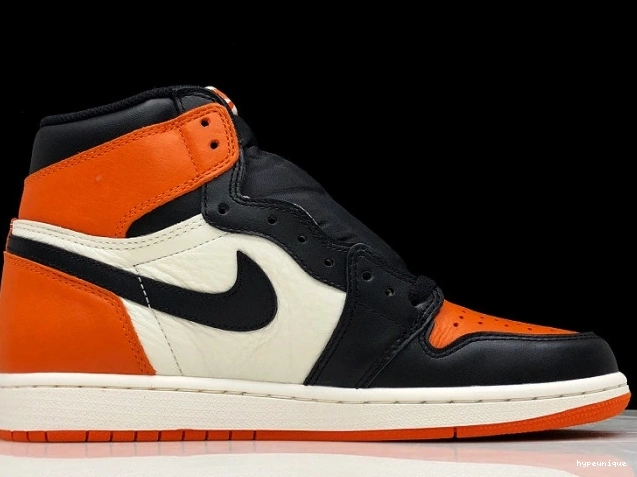 HYPE OG Retro 1 Air High Backboard555088-005 Jordan Shattered 0729